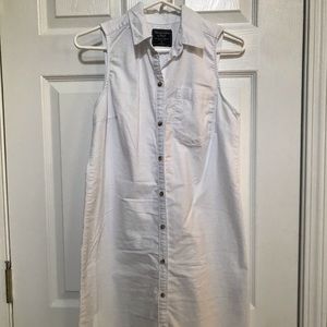 Abercrombie & Fitch - White Shirtdress - XS